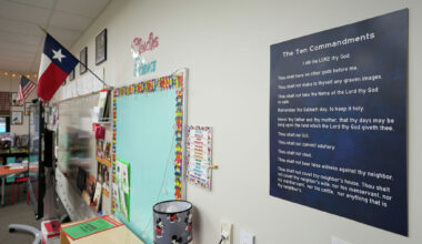 San Antonio public schools will hang donated Ten Commandments posters