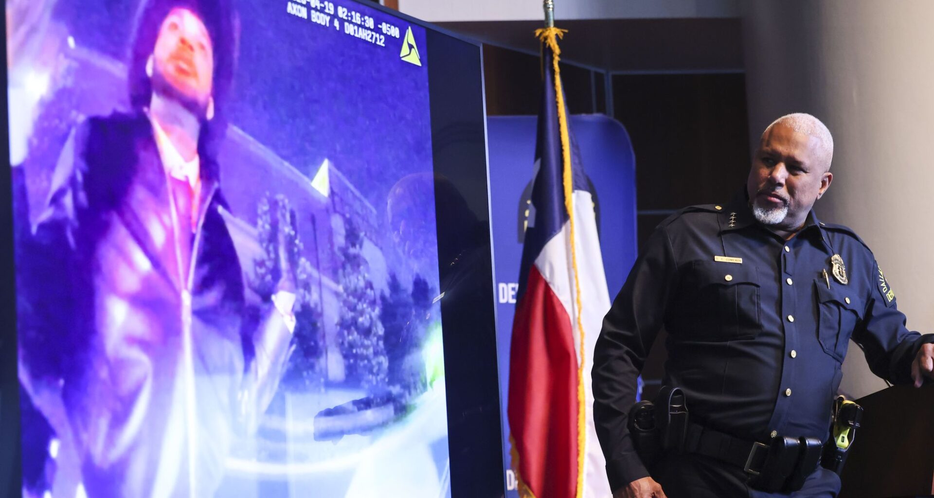 Dallas police release footage of Highland Park traffic stop shooting