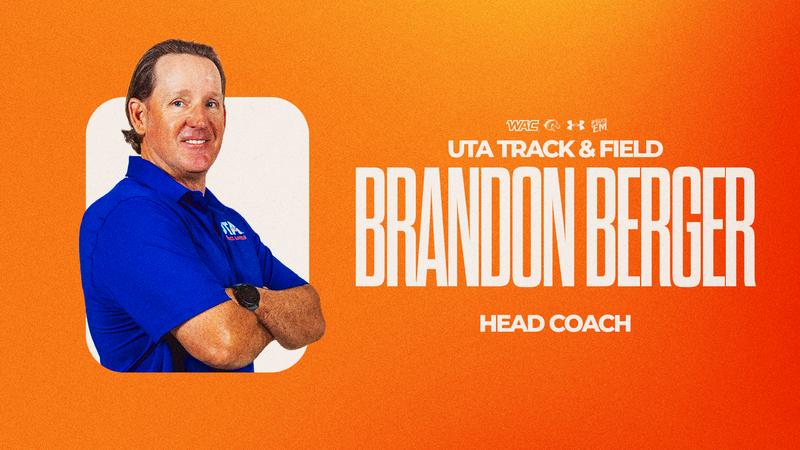 UTA Promotes Brandon Berger to Head Track and Field Coach