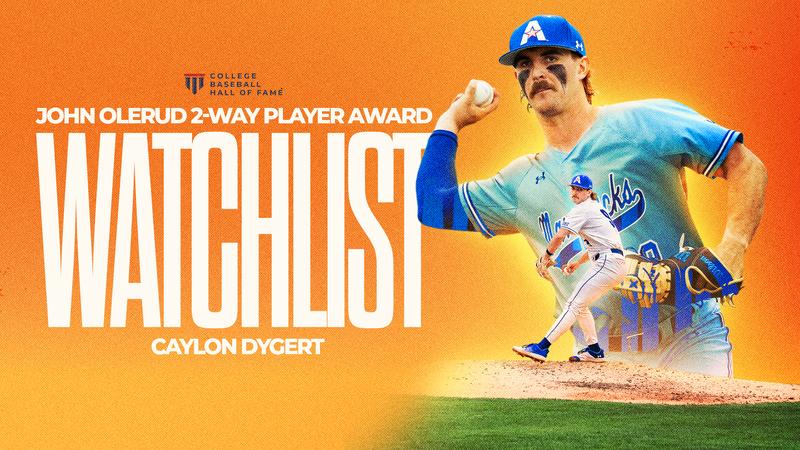 Dygert Earns National Recognition as Semifinalist for John Olerud Two-Way Player of the Year Award