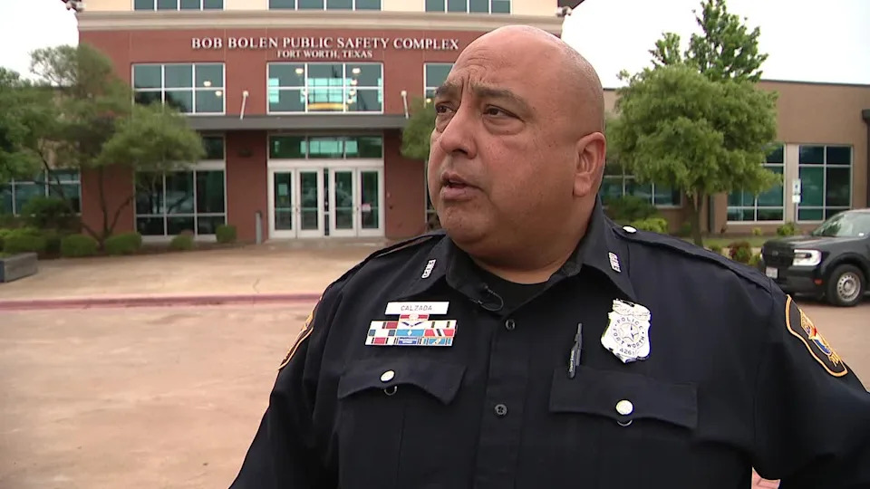 <div>Fort Worth Police Officer Buddy Calzada</div>