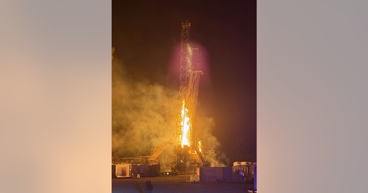 East Texas gas well fire near Etoile expected to burn for days After explosion