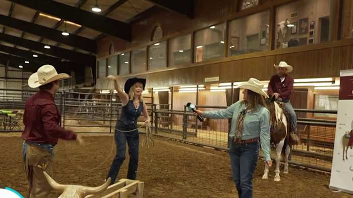 Texas’ Coastal Cowboys revealed (Plus! Mel tries roping)