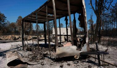 Georgia blaze shows how climate change has led to more wildfires in the East