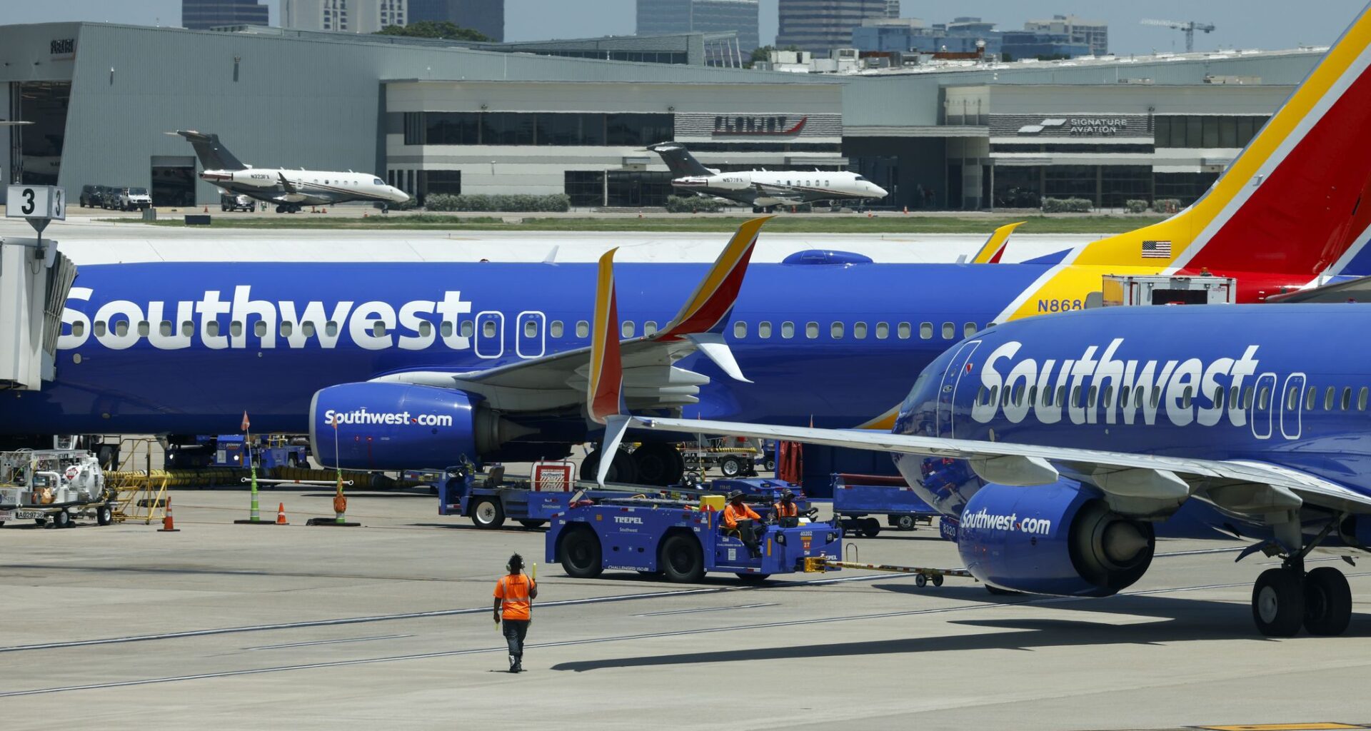 Southwest Airlines reported a $227 million first-quarter profit