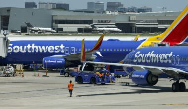 Southwest Airlines reported a $227 million first-quarter profit