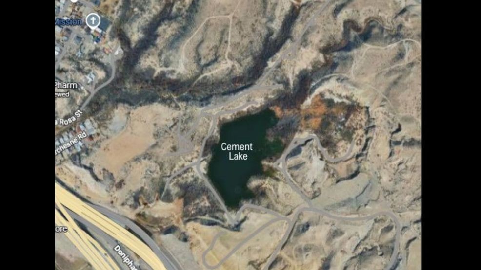 Cement lake. Credit: EPWater