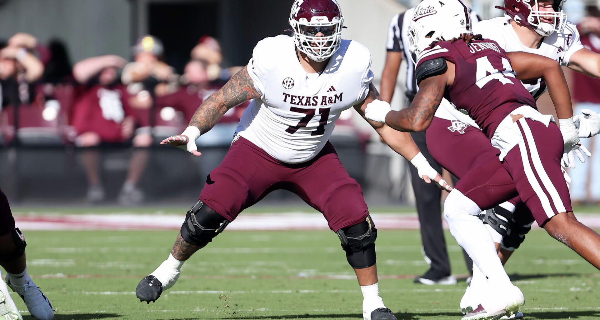 Texas A&M OL goes 34th in NFL draft to Cardinals