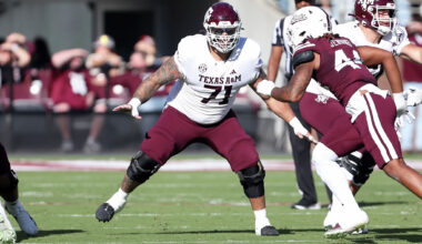 Texas A&M OL goes 34th in NFL draft to Cardinals