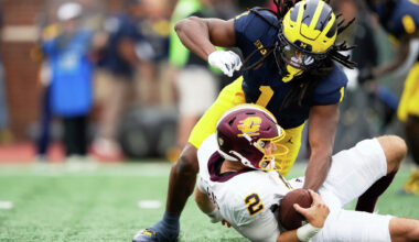 Cowboys select Michigan's Jaishawn Barham with 92nd pick in NFL draft