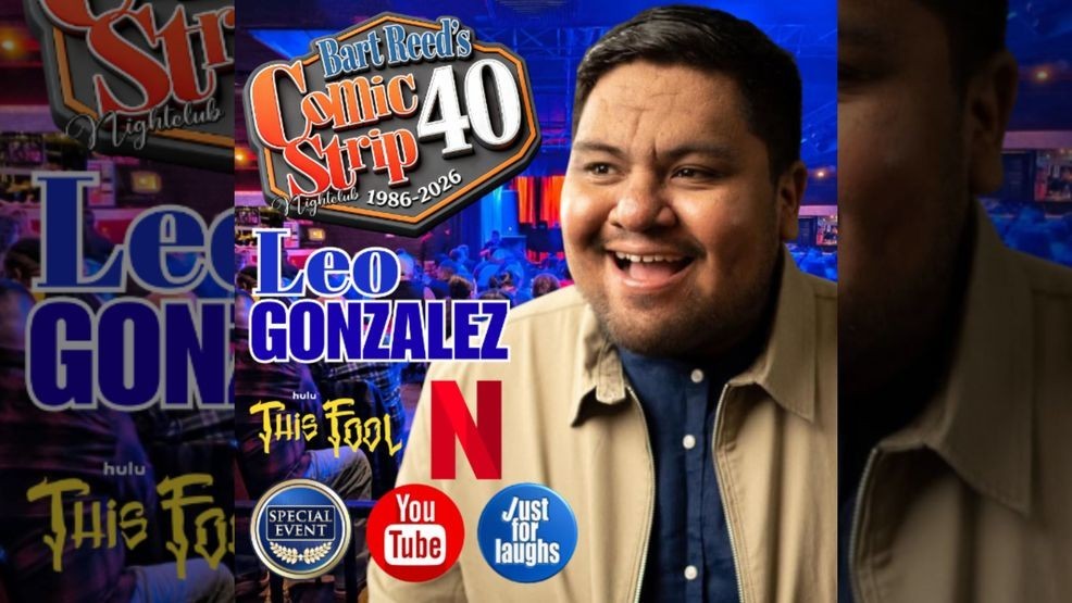 L.A. comedian Leo Gonzalez to perform at El Paso's Comic Strip Nightclub on April 24-25. Credit: ElPasoComicStrip.com