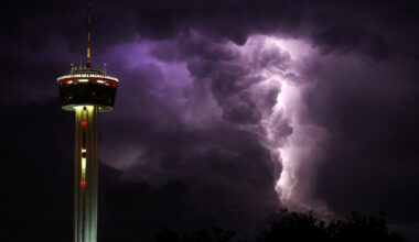 Strong storms could interfere with San Antonio’s Fiesta Flambeau