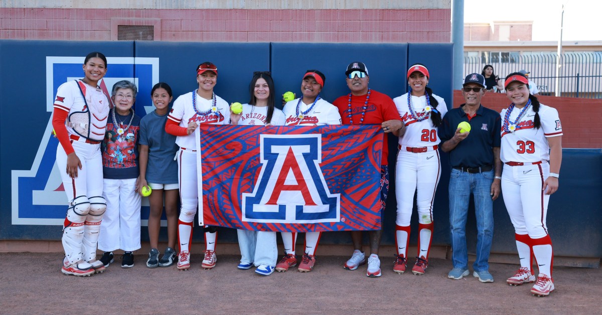 No. 19 Arizona softball celebrates return home run-rule victory Houston