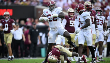 Dallas Stars goaltender Jake Oettinger (29) defends the goal against Minnesota Wild left wing Kirill Kaprizov (97) and center Joel Eriksson Ek (14) challenge during the first period of Game 3 in the first round of the NHL Stanley Cup hockey playoffs Wednesday, April 22, 2026, in St. Paul, Minn. (AP Photo/Abbie Parr)