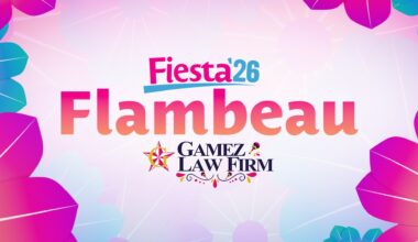 2026 Fiesta Flambeau Parade in downtown San Antonio