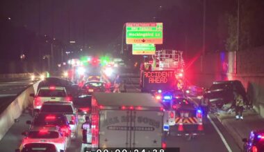 Wrong-Way Crash on Dallas North Tollway: 2 Hospitalized