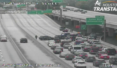 Houston traffic alert: All lanes reopen on I-45 Gulf Freeway following crash, driver critically injured