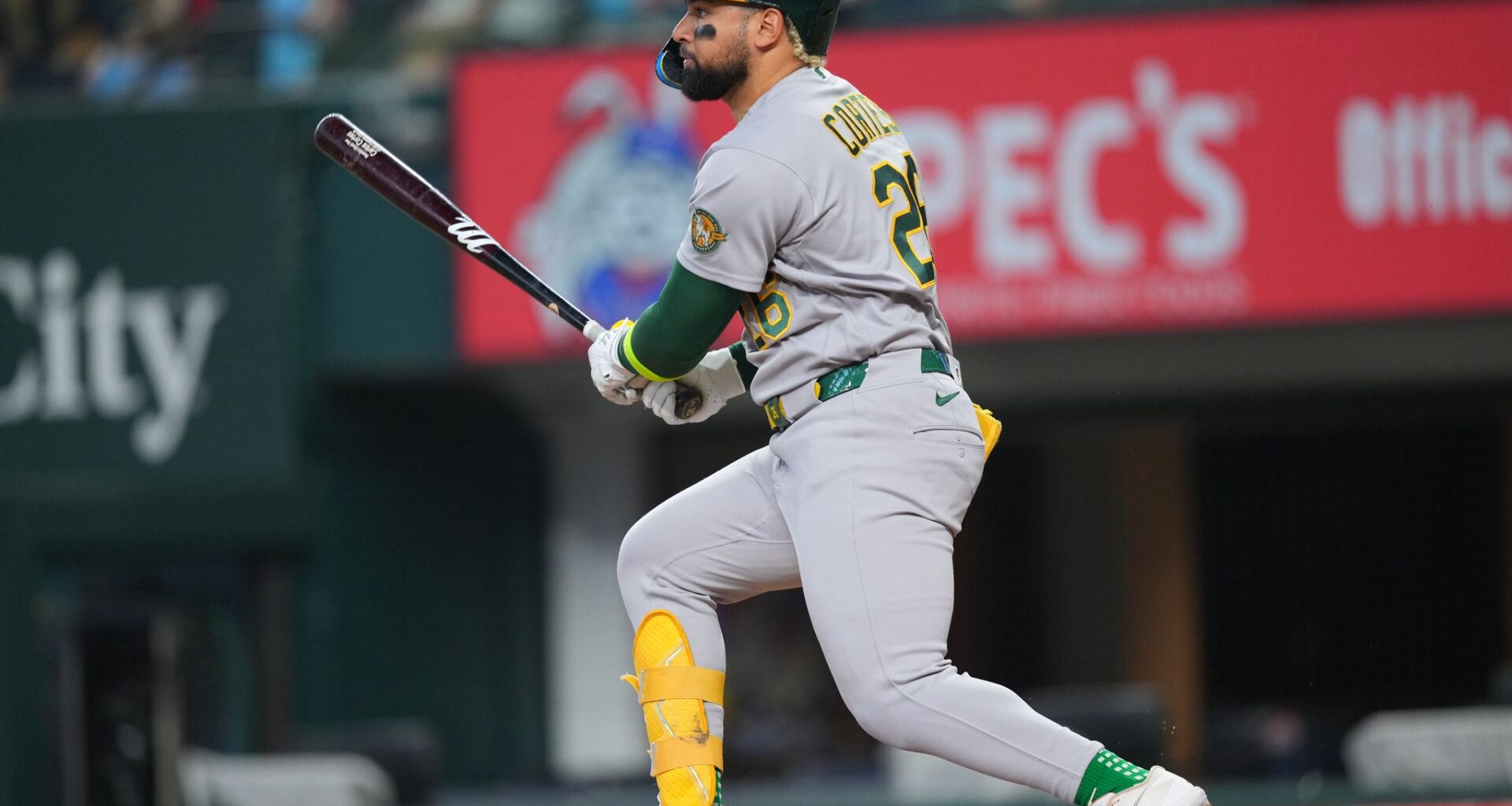 Carlos Cortes triple and Justin Sterner's clutch pitching lift Athletics to 2-1 win over Rangers