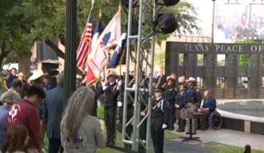 Gov. Abbott honors 25 fallen officers at Texas Peace Officers Memorial Ceremony in Austin
