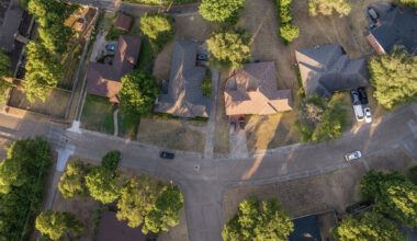 A for sale sign is seen in front of a house, Wednesday, May 28, 2025, in Old East Dallas.