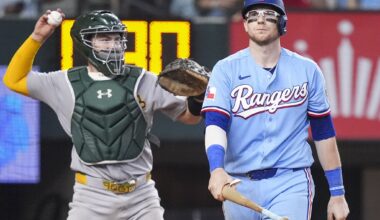 Rangers squander opportunity after opportunity in loss to Athletics