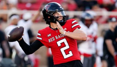 Texas Tech QB Brendan Sorsby enters rehab facility for gambling addiction, 2026 eligibility in question