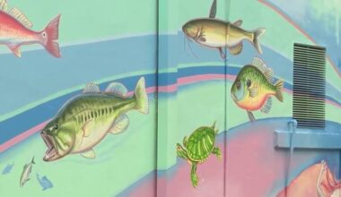 San Antonio Zoo unveils 'Texas waters' mural
