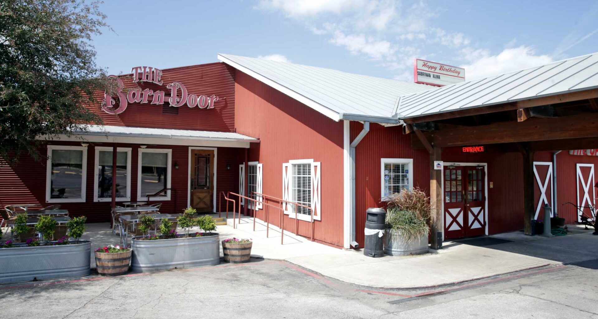 The Barn Door has been welcoming guests since 1953.