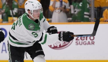 Stars' Nils Lundkvist ruled out for Tuesday's Game 5 vs. Wild