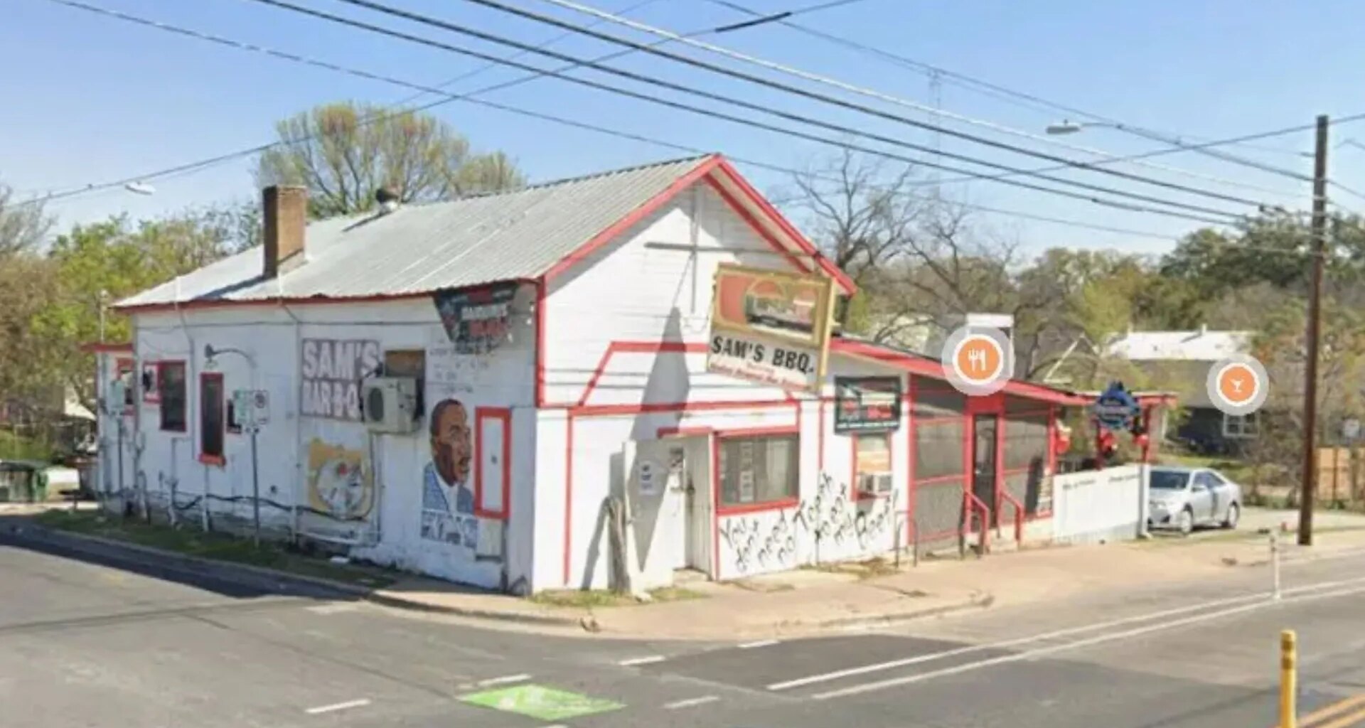 Desperate hunt for gunman after 'multiple' shots fired outside popular BBQ restaurant in Austin