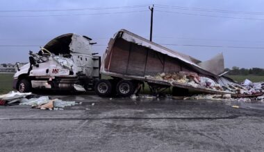 Major 18-wheeler crash sparks closure on Loop 1604 in San Antonio