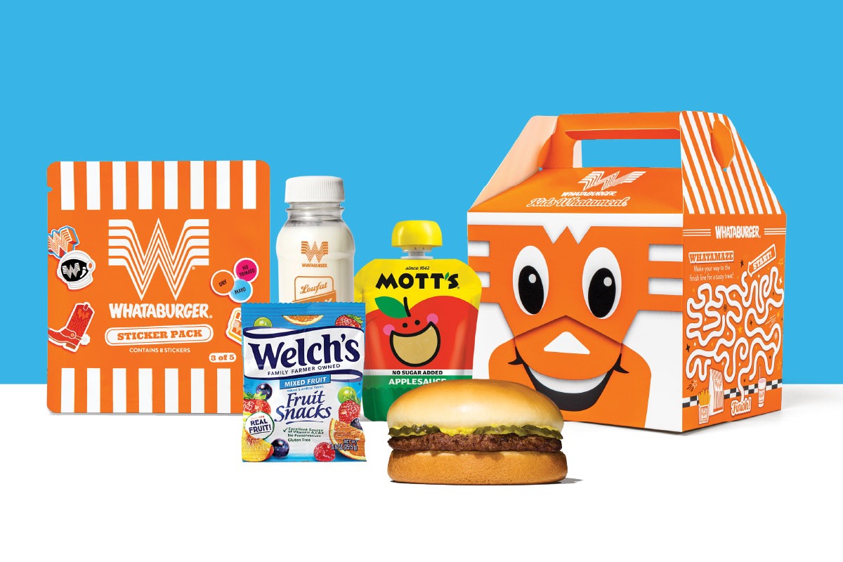 Whataburger is changing up its kids Whatameals with surprises and interactive packaging.