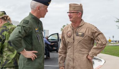 Chief of Swedish Air Force Visits CNATRA Headquarters