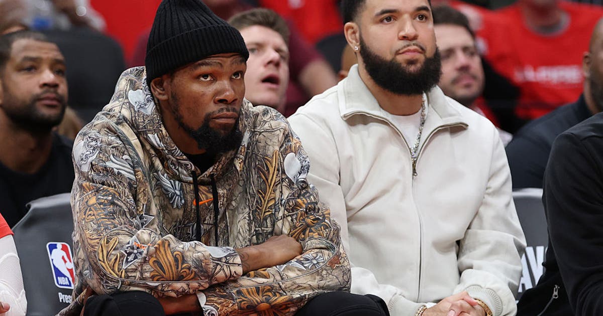 Houston Rockets forward Kevin Durant out for Game 5 against Los Angeles Lakers