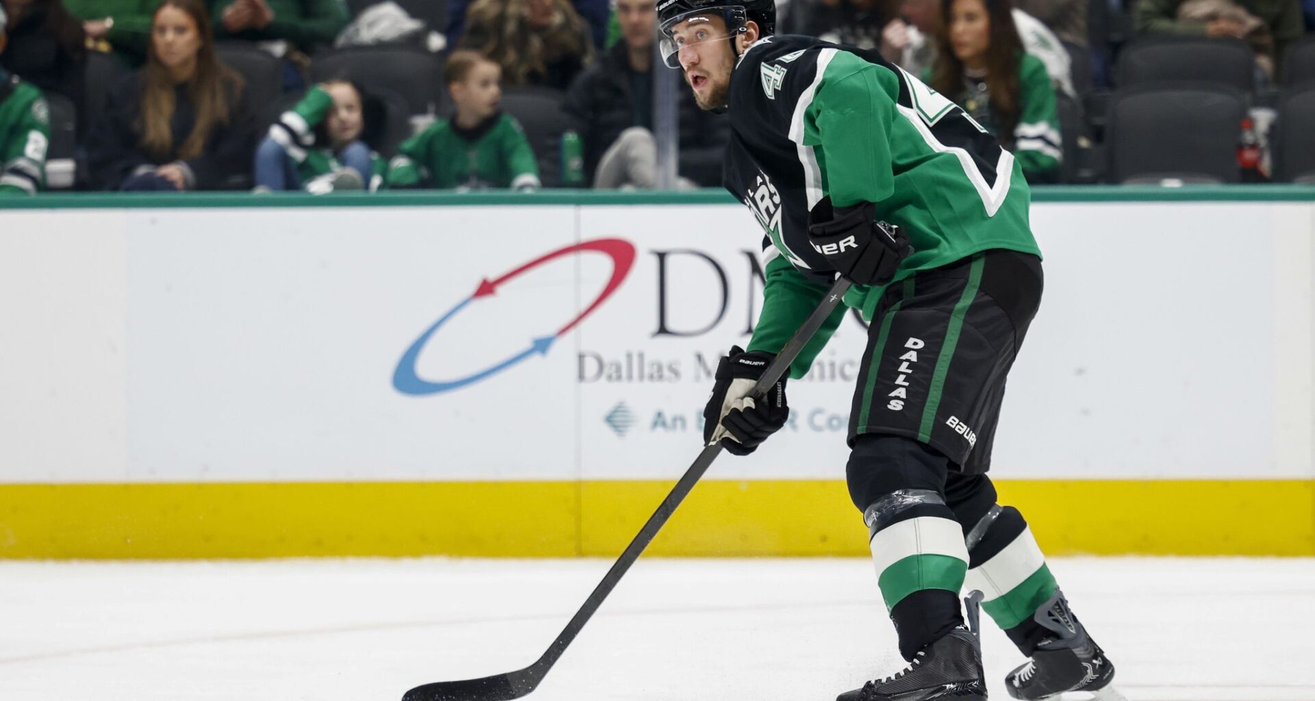 Stars' Ilya Lyubushkin to make postseason debut vs. Wild in Game 5