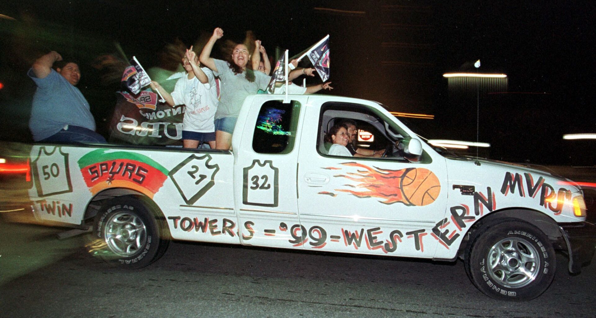 Will you get pulled over for going honking in San Antonio?