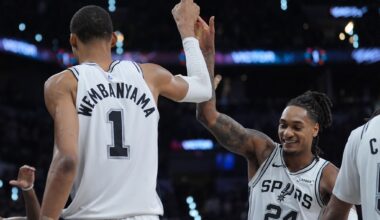 Spurs lack of postseason experience has little impact as they advance in first playoffs since 2019