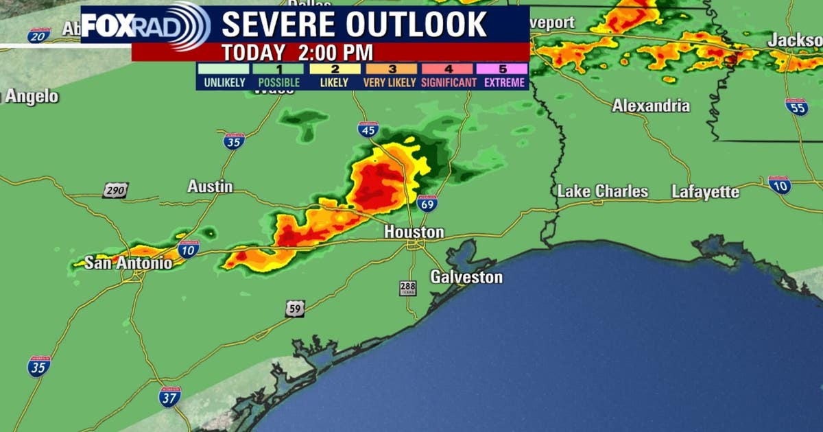 Houston weather: Steamy, humid Wednesday; possibility of evening storms