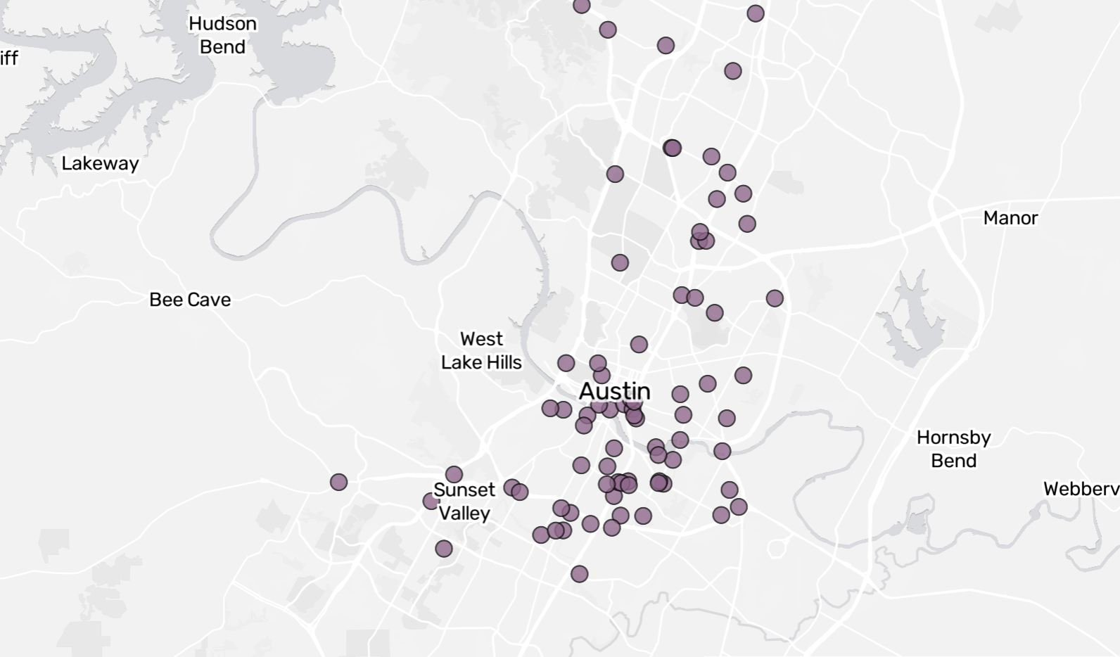 Austin homeless encampment map shows planned May sweeps
