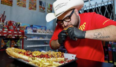 Why are giant foods popping up at North Texas restaurants?