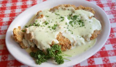 Chicken fried rib-eye from The Barn Door. 