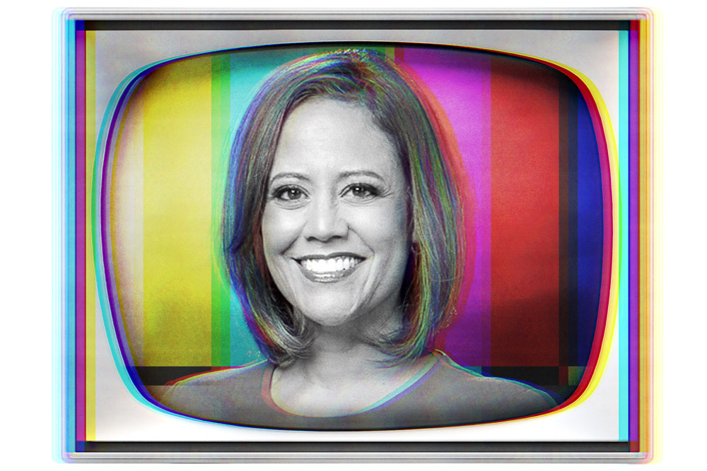 Cynthia Izaguirre of WFAA-TV, Dallas' beloved queen of bloopers