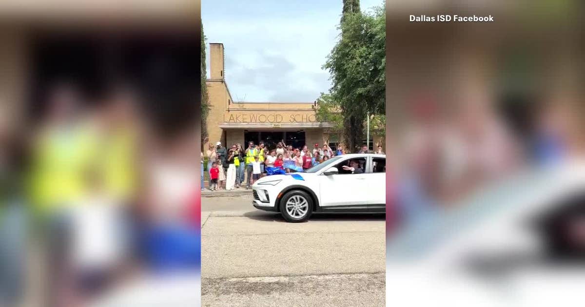 Dallas school crossing guard surprised with new car