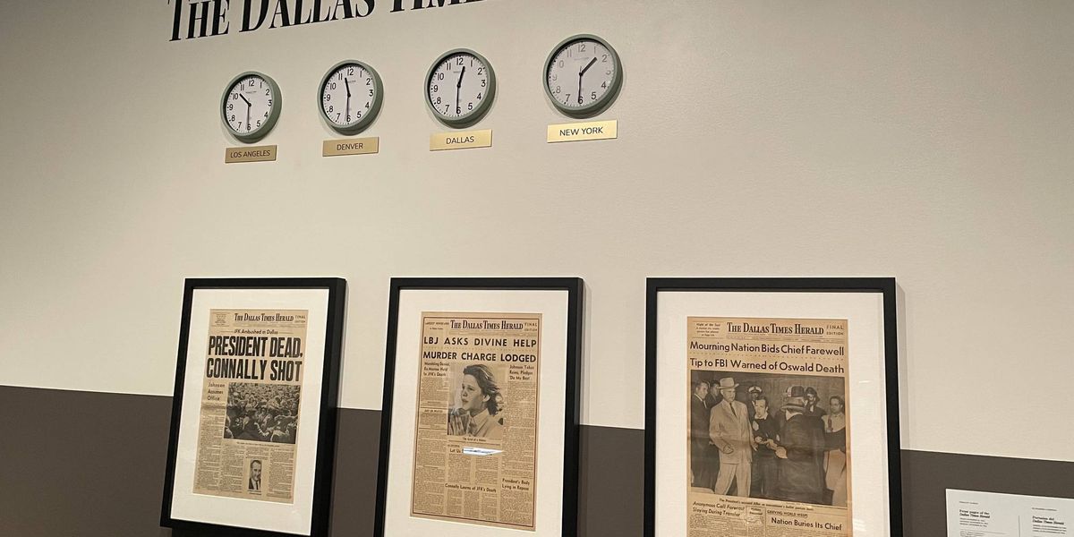 New exhibition takes unique look at Dallas' darkest weekend
