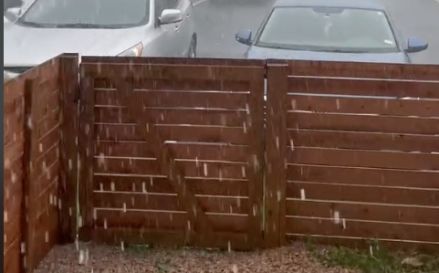 'Golf ball-size' hail slams Austin amid severe weather