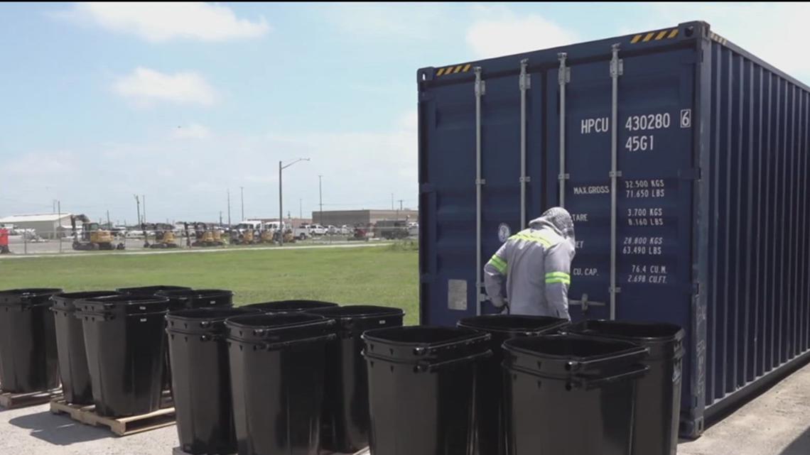 Corpus Christi rain barrel program sells out as water cut concerns grow