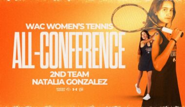 Gonzalez named to All-WAC Second Team