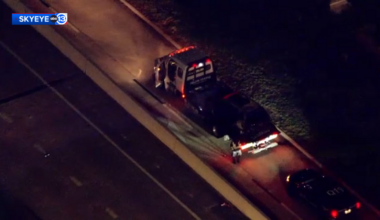 Woman killed in fiery crash on 610 South Loop service road, according to Houston Police Department