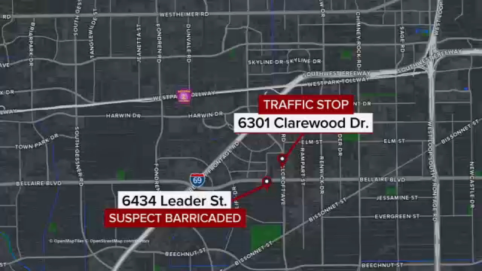 Suspect detained after leading HPD on foot chase to vacant home, prompting hourslong standoff, police say