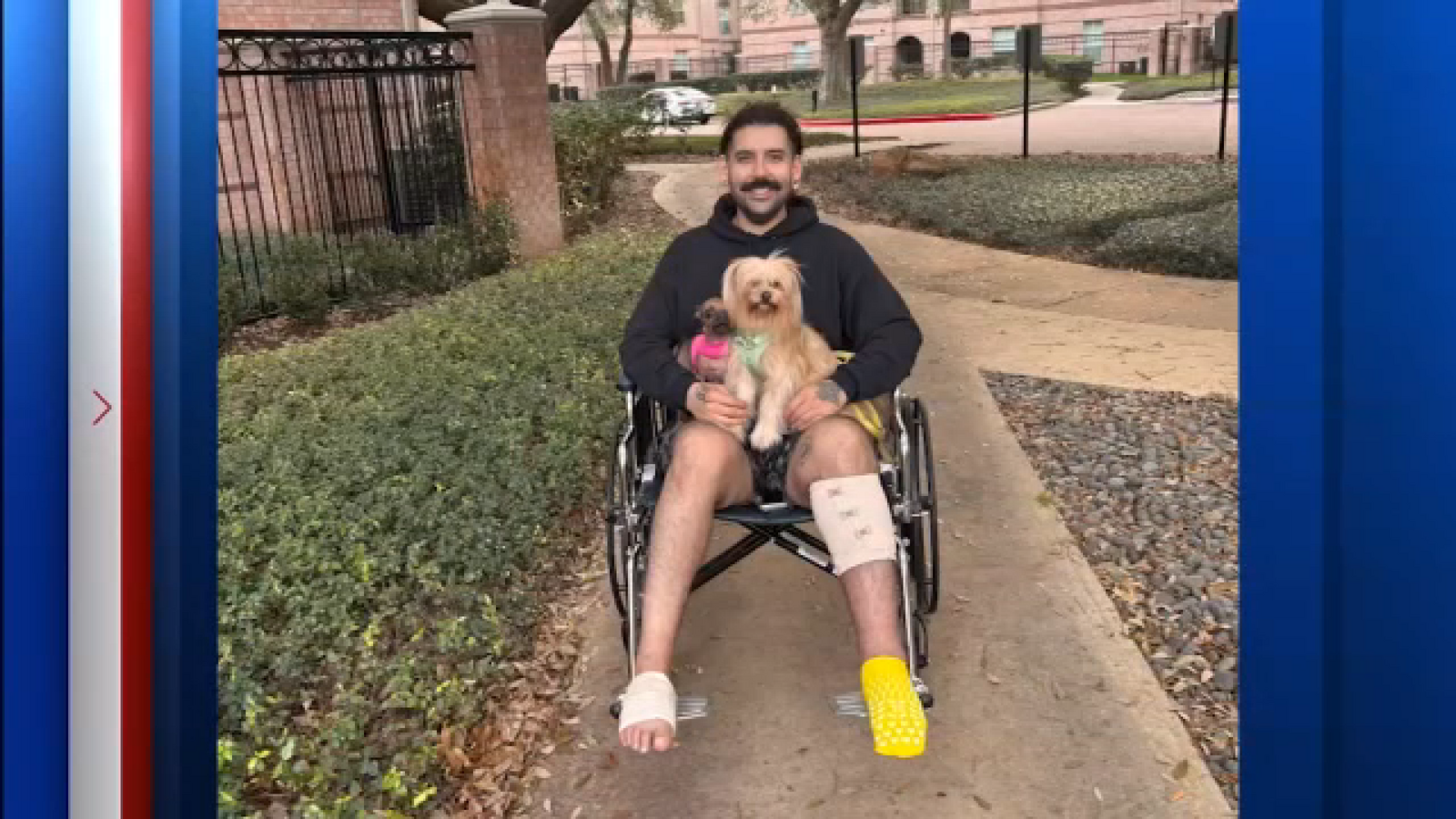 Caught on video: Houston bartender shot while sleeping says neighbor was intended target